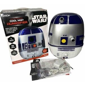 Star Wars R2D2 Full Size 12" Humidifier COOL MIST Rare Piece Tested & Complete!